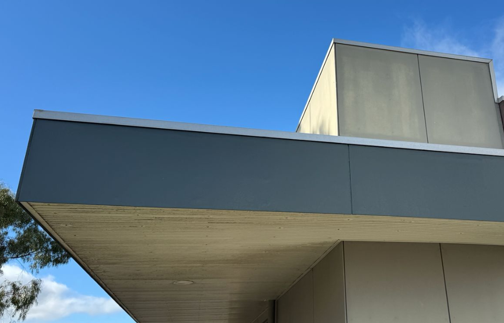 Commercial Shop Awning Exterior Painting in Melbourne
